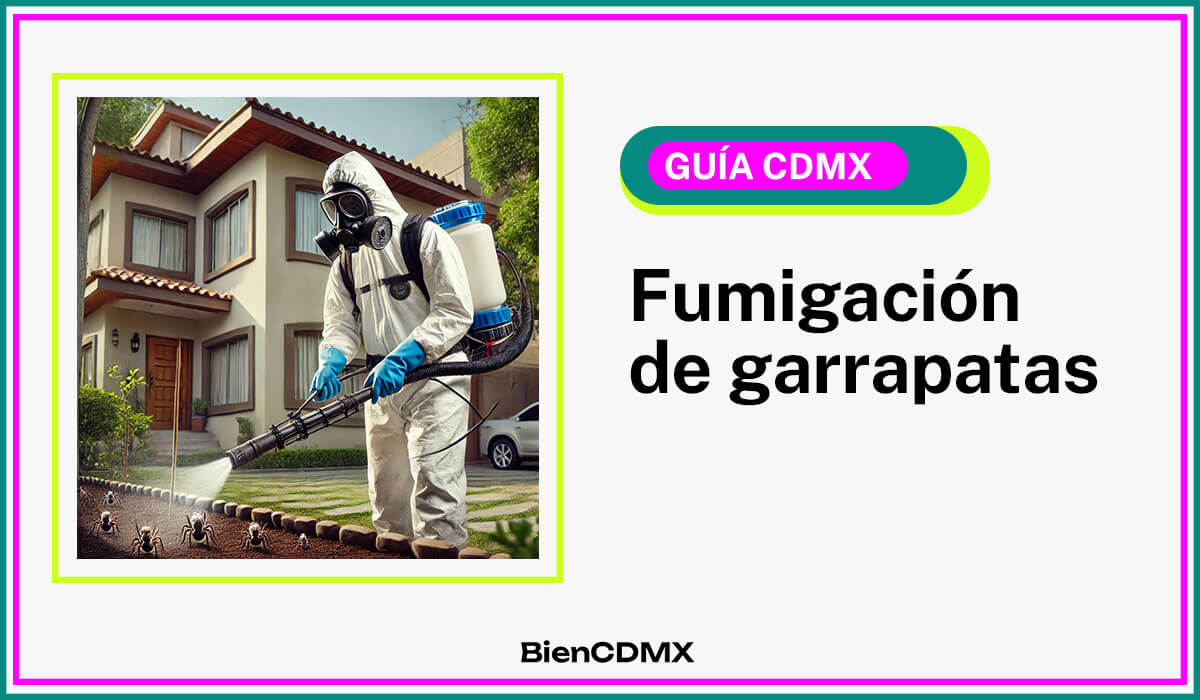 fumigación de garrapatas en CDMX